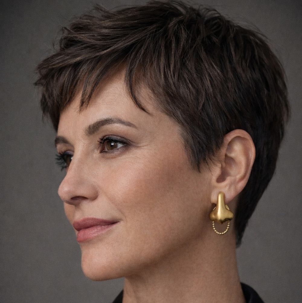 Gold and Silver Women's Earrings